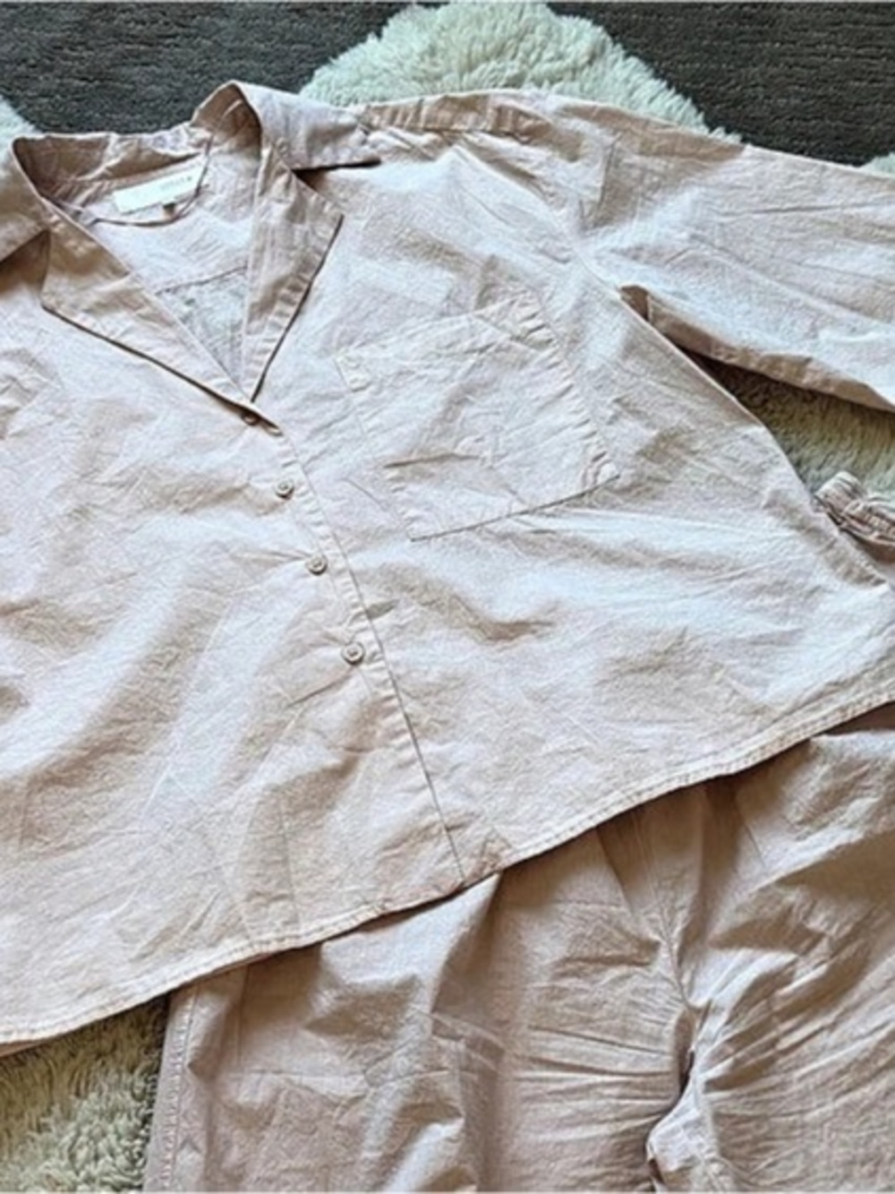 Zara pants and shirt set.